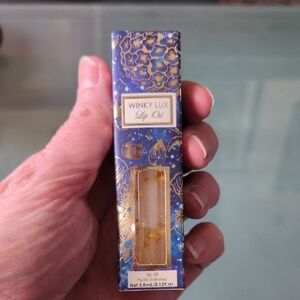 WINKY LUX Lip Oil with Gold Flakes